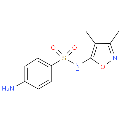 Структурная формула Сульфафуразол