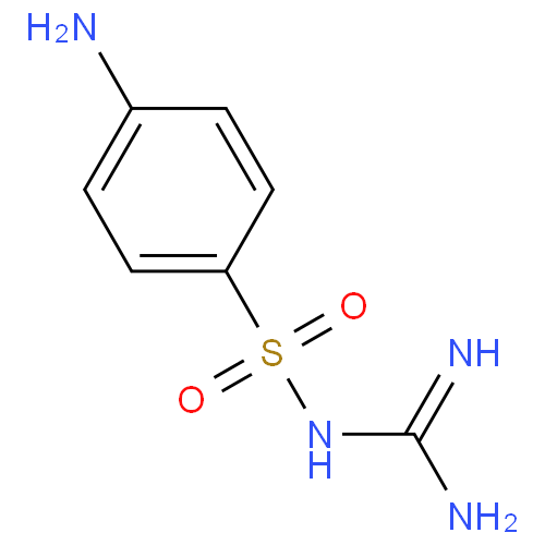 Сульфагуанидин структурная формула