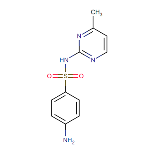 Структурная формула Сульфамеразин