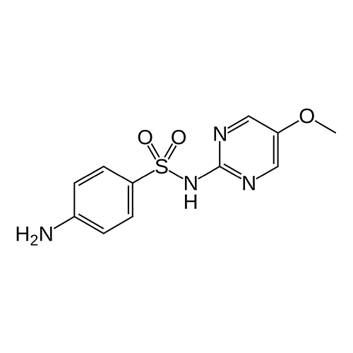 Структурная формула Сульфаметоксидиазин
