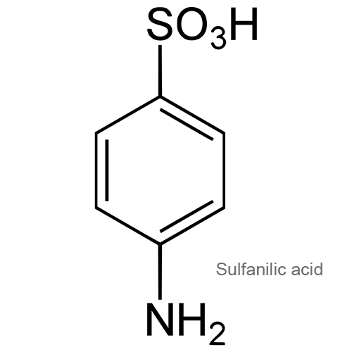 Сульфаниловая кислота структурная формула