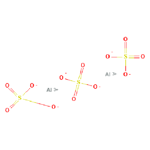 Сульфат алюминия структурная формула