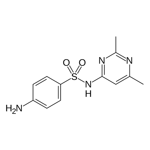 Структурная формула Сульфазодимидин