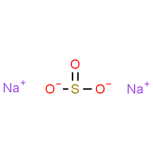 Сульфит натрия структурная формула