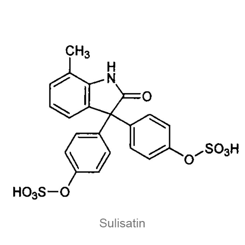 Структурная формула Сулизатин