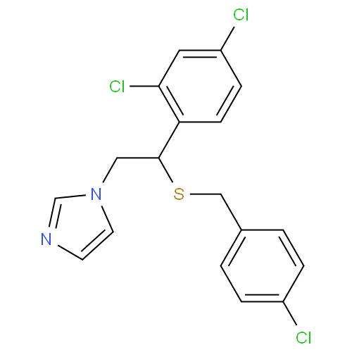 Структурная формула Сулконазол