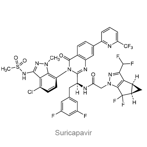 Сурикапавир структурная формула