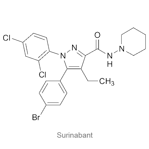 Структурная формула Суринабант