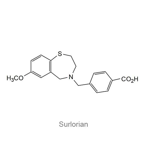 Структурная формула Сурлориан