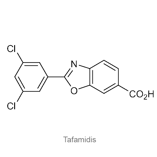 Тафамидис структурная формула