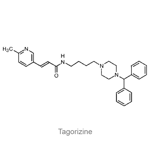Структурная формула Тагоризин