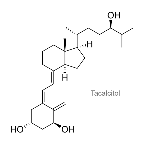 Структурная формула Такальцитол