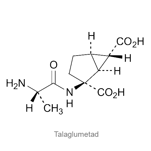 Структурная формула Талаглуметад
