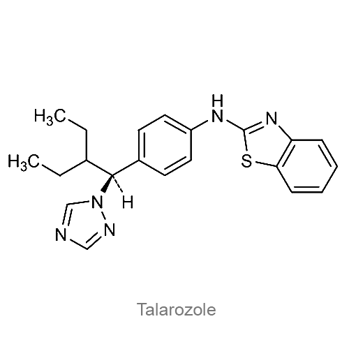 Таларозол структурная формула