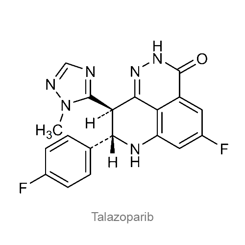 Структурная формула Талазопариб