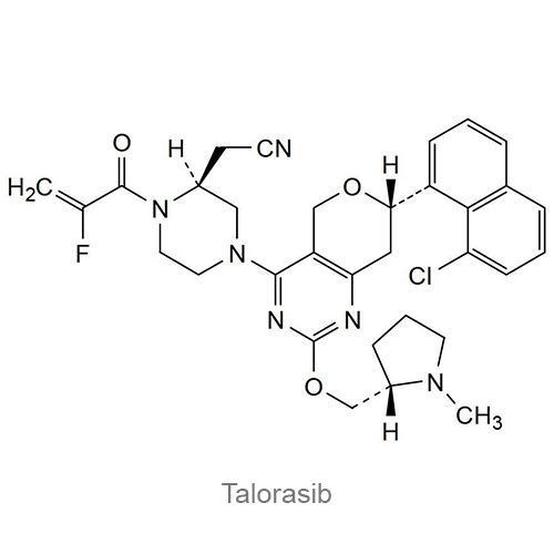 Структурная формула Талорасиб