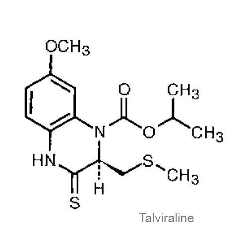 Структурная формула Талвиралин