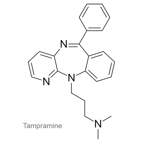 Тампрамин структурная формула