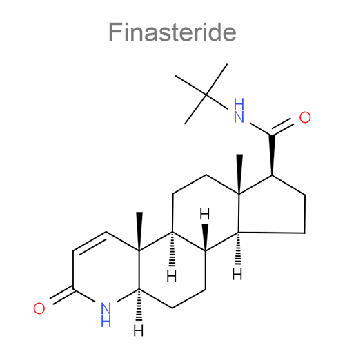 Структурная формула 2 Тамсулозин + Финастерид [набор]