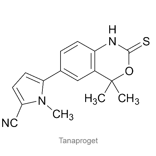 Структурная формула Танапрогет
