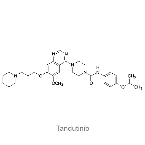 Структурная формула Тандутиниб