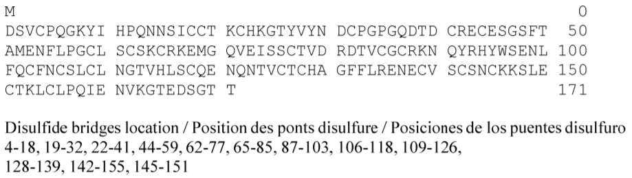 Структура Танфанерцепт