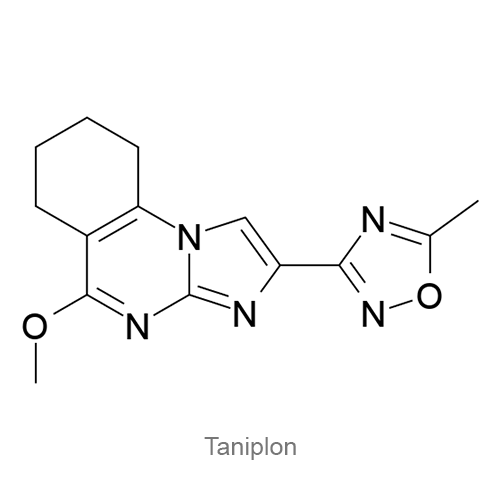 Структурная формула Таниплон