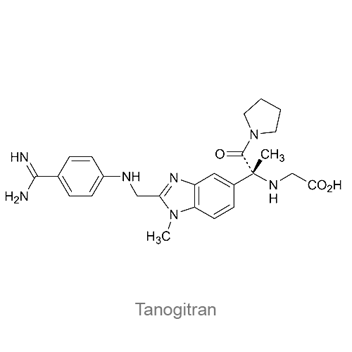Структурная формула Таногитран