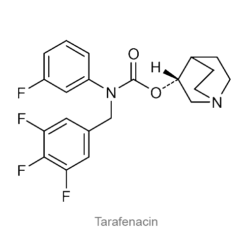 Структурная формула Тарафенацин