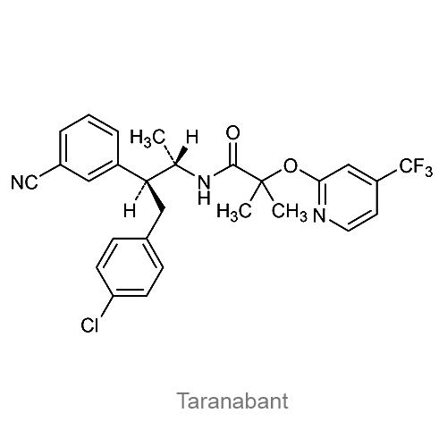 Структурная формула Таранабант