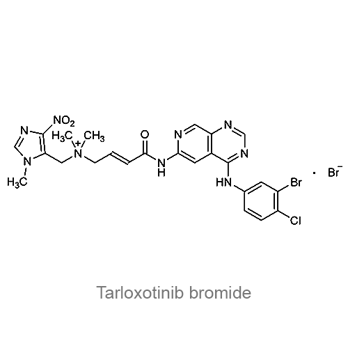 Структурная формула Тарлоксотиниба бромид
