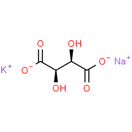 Тартрат калия-натрия структурная формула