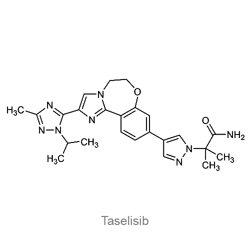 Структурная формула Таселисиб