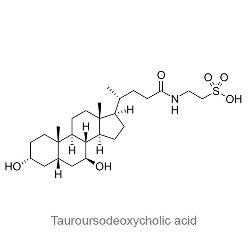 Тауроурсодезоксихолевая кислота структурная формула