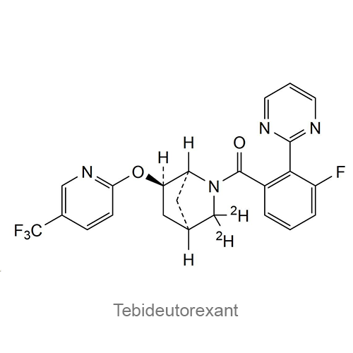 Структурная формула Тебидеуторексант