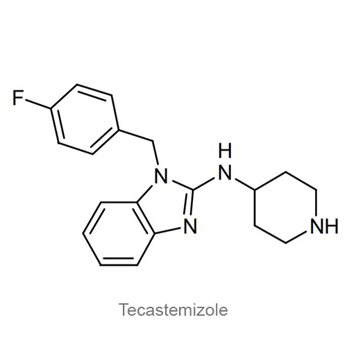 Структурная формула Текастемизол