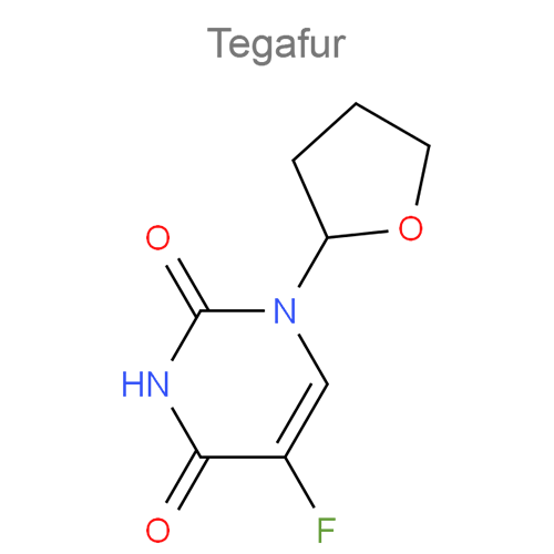 Тегафур + Урацил структурная формула