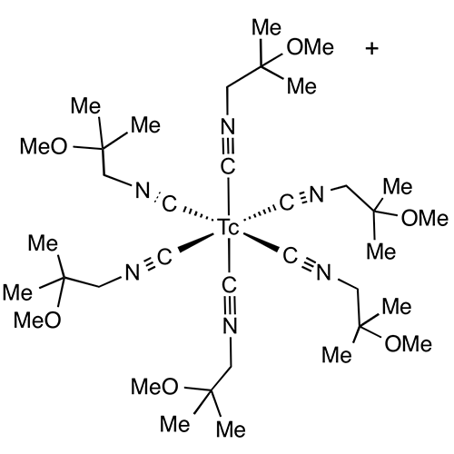 Структурная формула Технеция [<sup>99m</sup>Tс] сестамиби