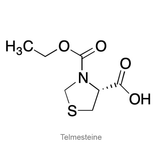 Структурная формула Телместеин