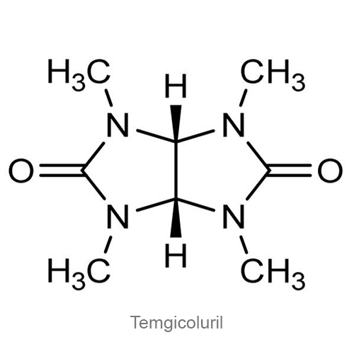 Структурная формула Темгиколурил