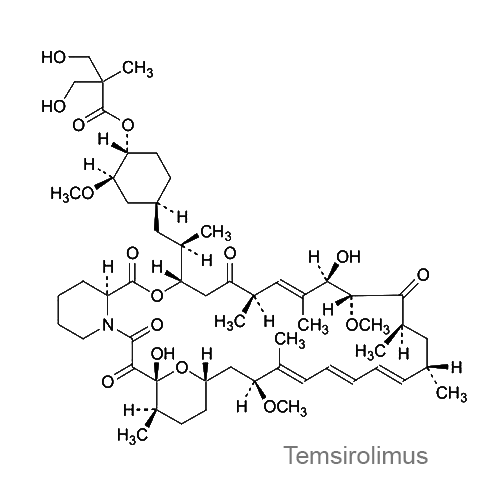 Структурная формула Темсиролимус