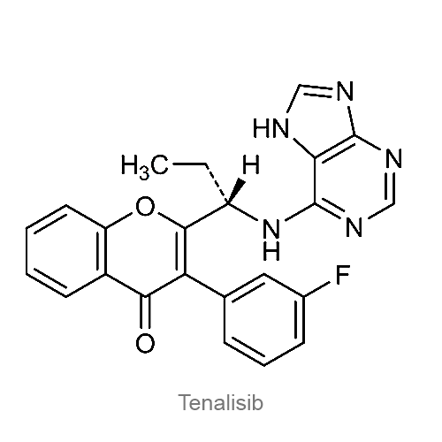 Теналисиб структурная формула