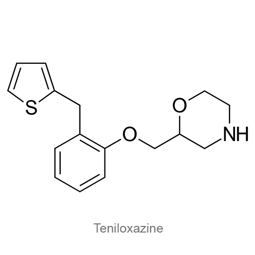 Структурная формула Тенилоксазин