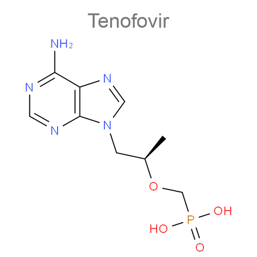 Структурная формула Тенофовир + Эмтрицитабин + Эфавиренз (набор)