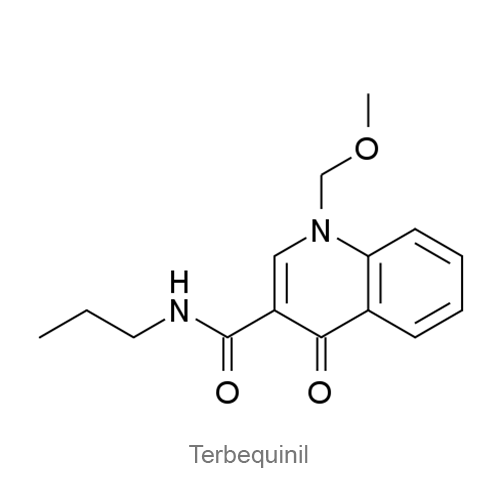 Структурная формула Тербехинил