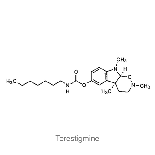Структурная формула Терестигмин