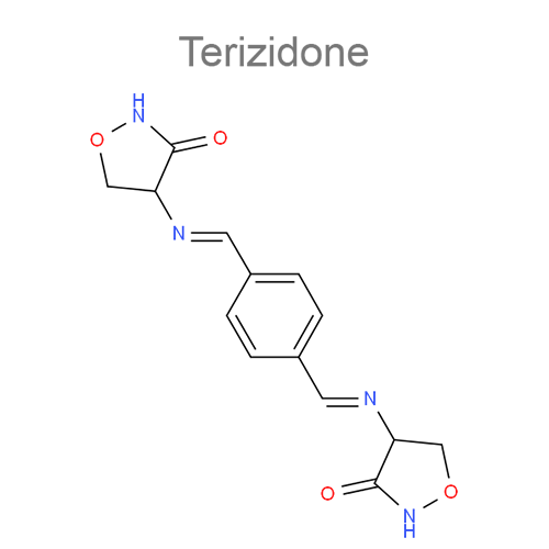 Структурная формула Теризидон + Пиридоксин