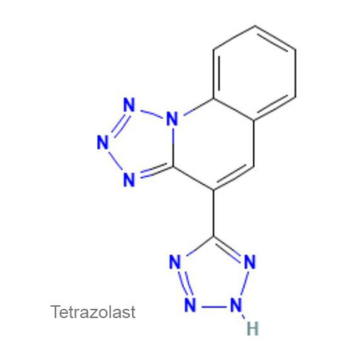 Тетразоласт структурная формула