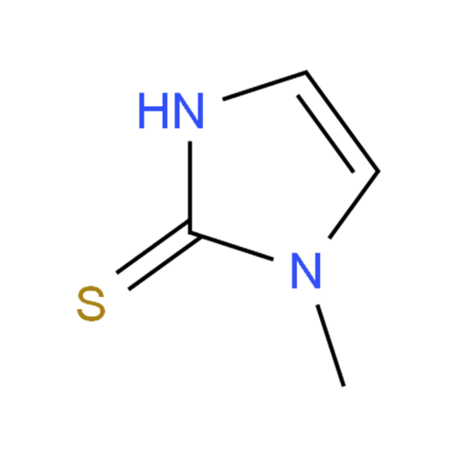 Структурная формула Тиамазол