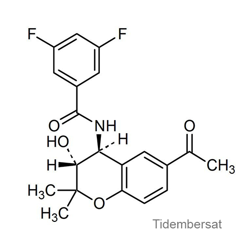 Структурная формула Тидемберсат